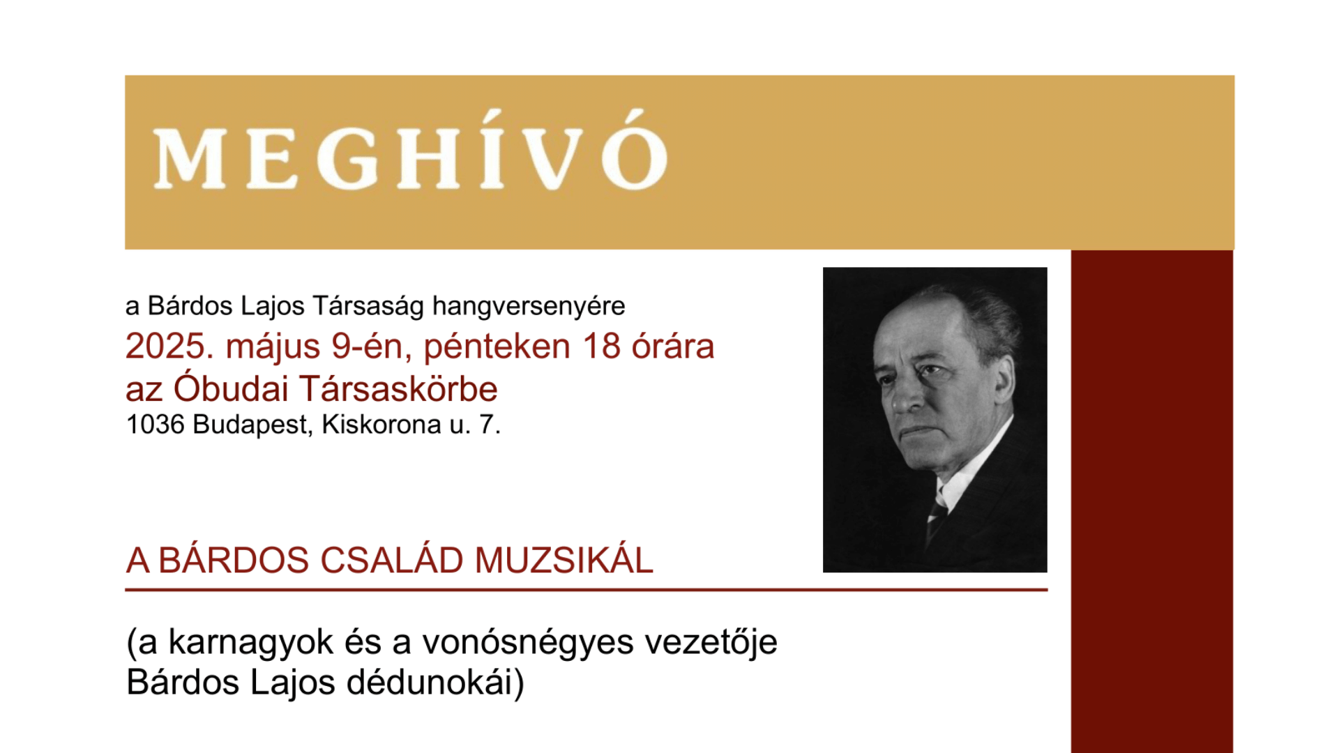 Meghívó