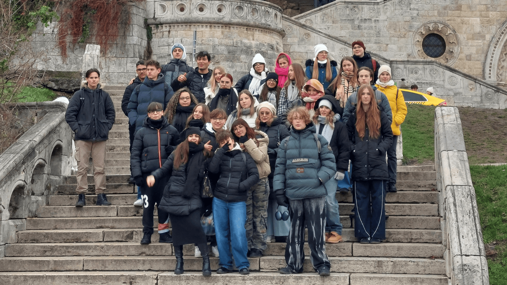 Olasz cserediákok látogatása a Wardban