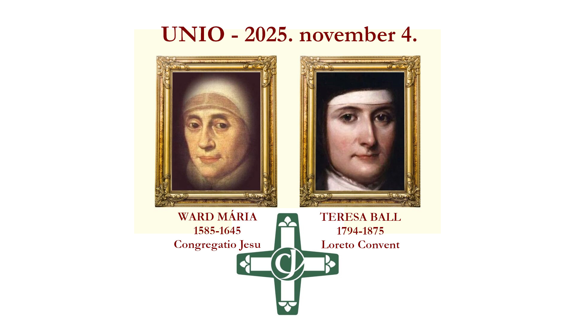 Történelmi egység a Congregatio Jesu rendjében