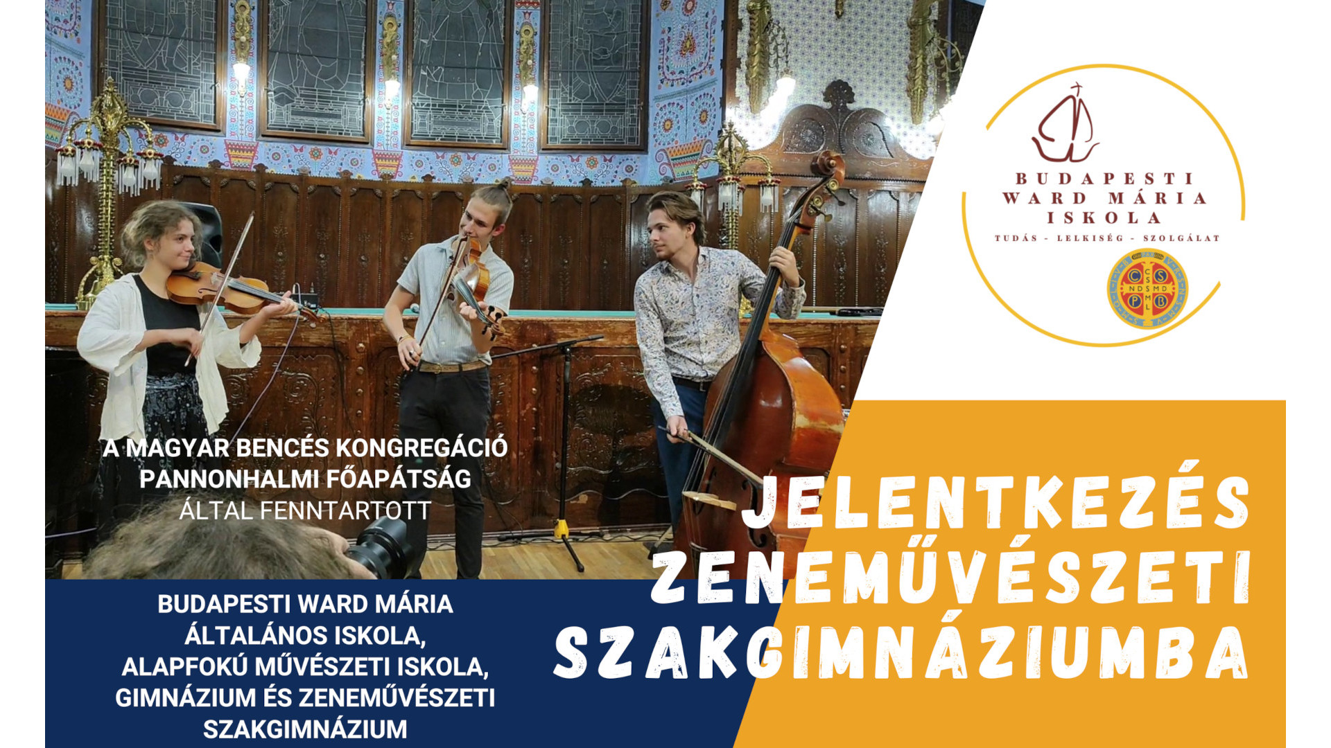 Jelentkezés Zeneművészeti Szakgimnáziumba, 2026-2027