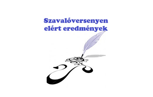 Szavalóverseny eredmények