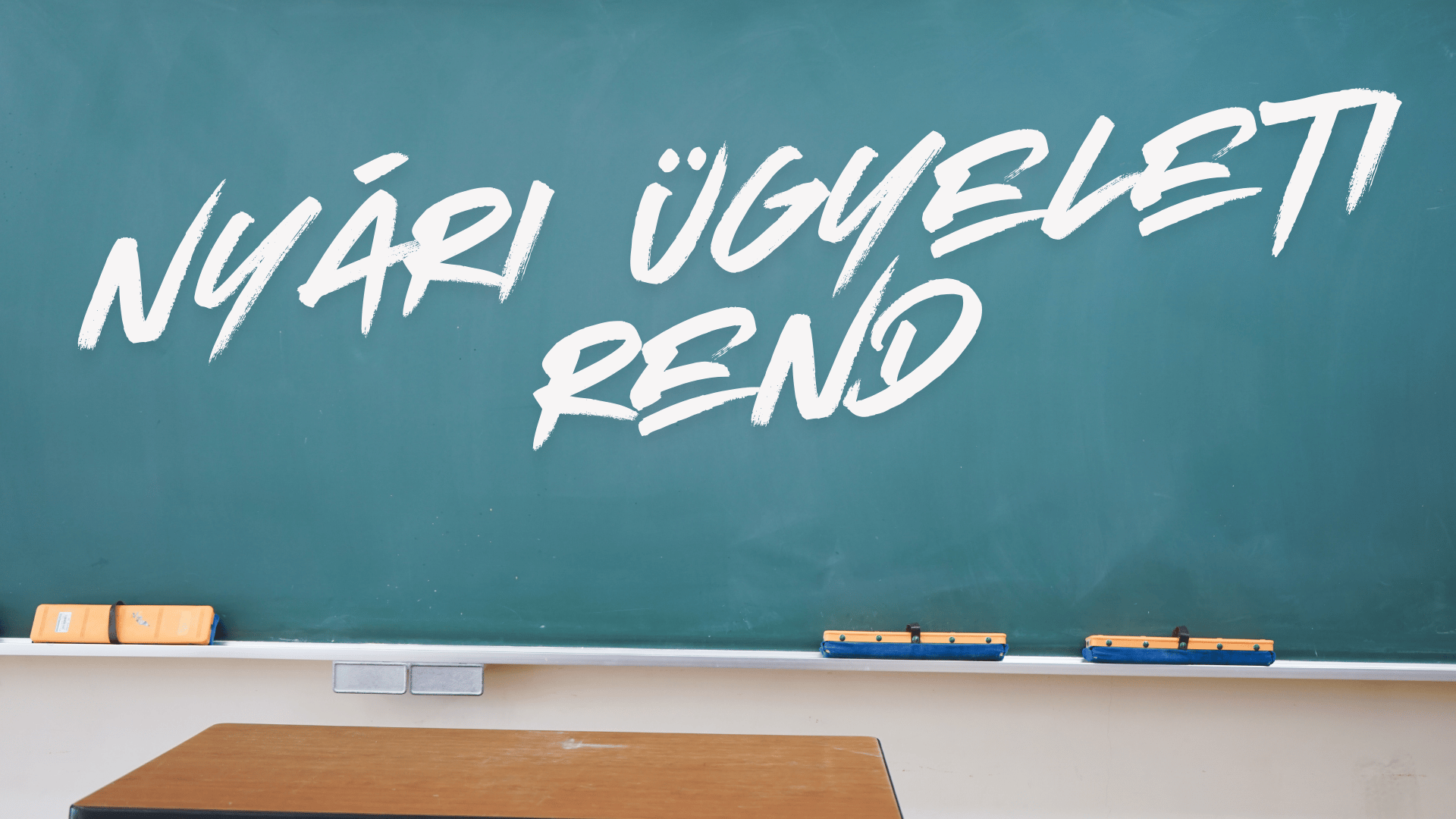 Nyári ügyelet